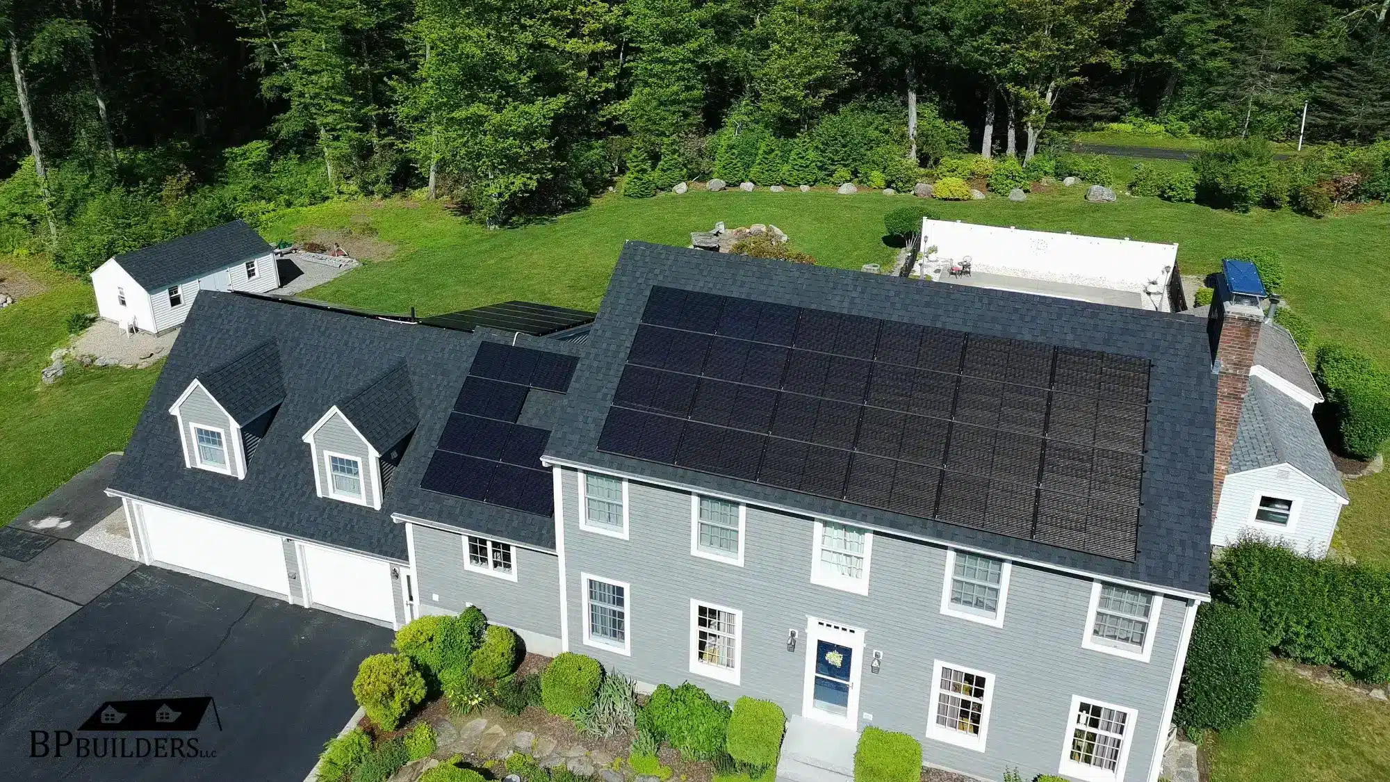 Residential roof in Bozrah, CT viewed during a routine roof inspection
